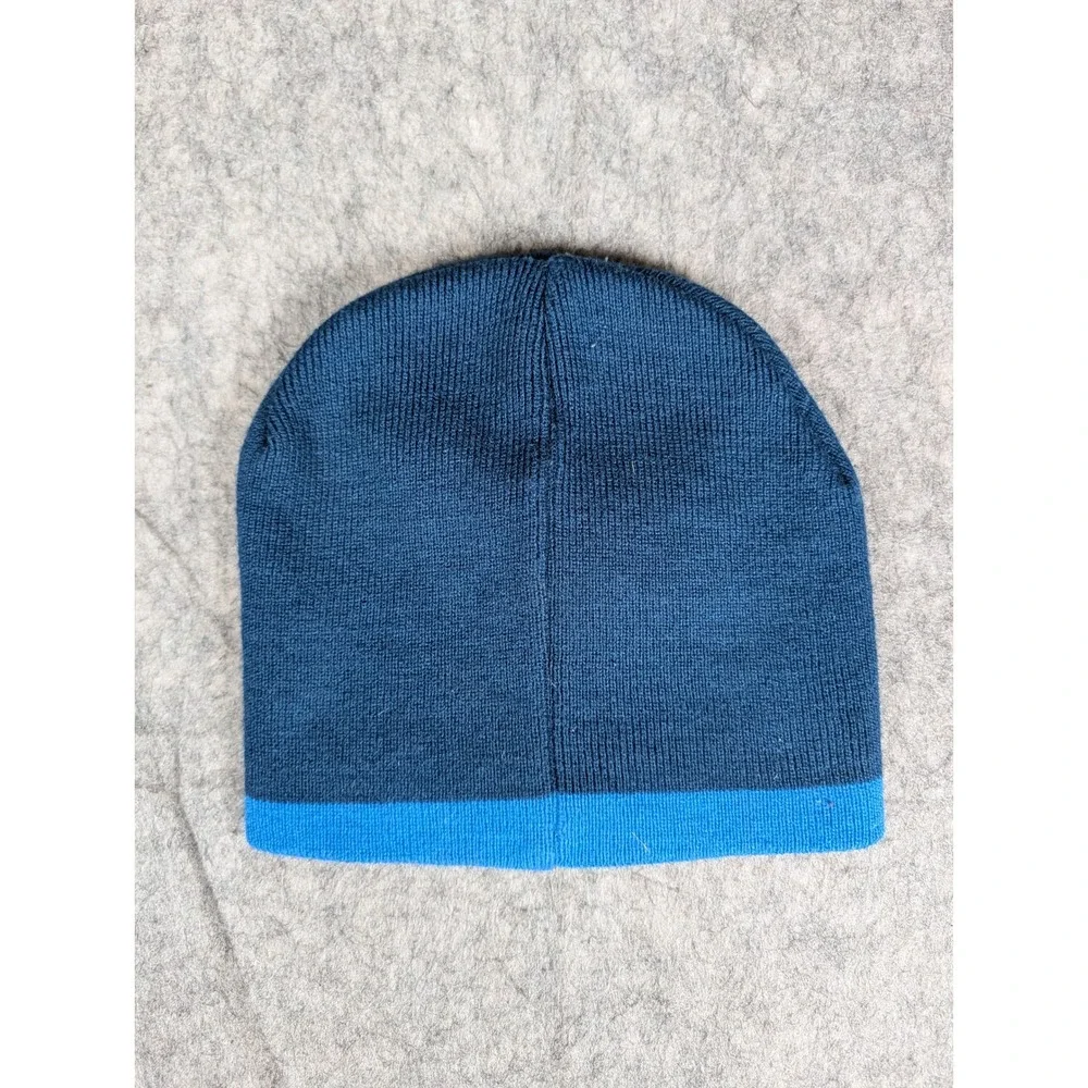 Paw Patrol Boys Blue Knit Beanie Hat Chase‎ Marshall Rubble Embroidered Patches